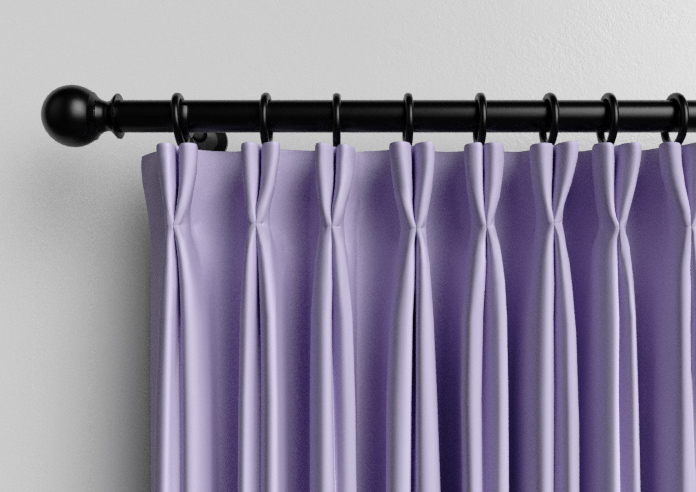 Menton, Pearl Violet - Made to Measure Curtains - Image 10